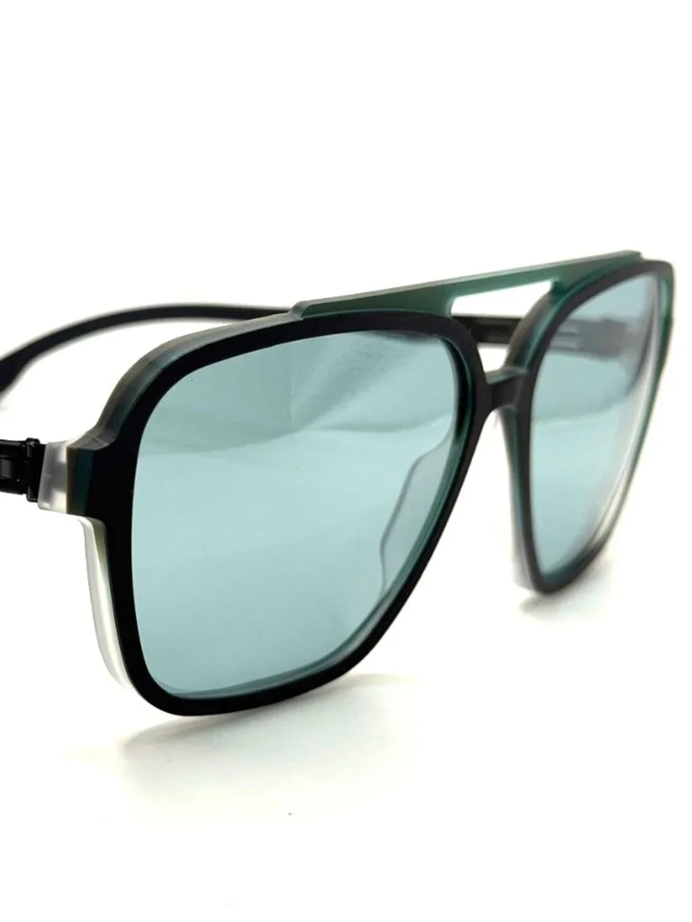 NEW IC! BERLIN HENRIK B.L BLACK UNISEX SUNGLASSES 56MM 15 145